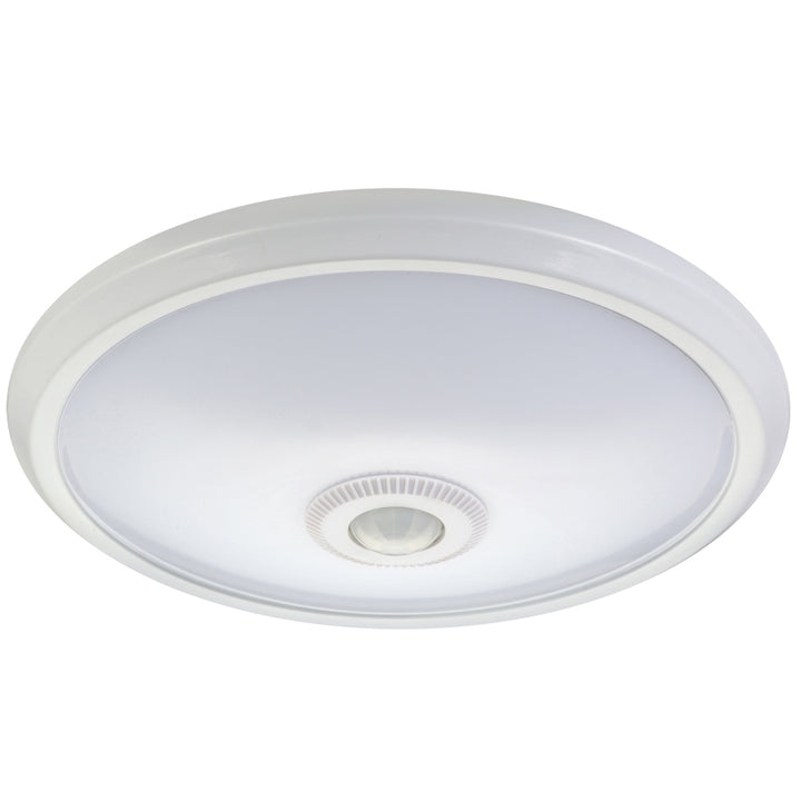 LED mennyezeti lámpa 12W áram érzékelővel és vészhelyzeti tápegységgel Maclean Energy MCE131 ACU 6m