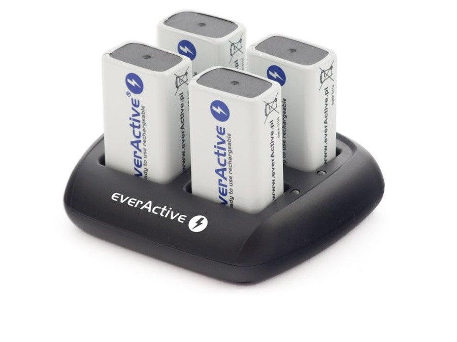 EverActive NC-109 töltő 9V 4x 100mA akkumulátorhoz max