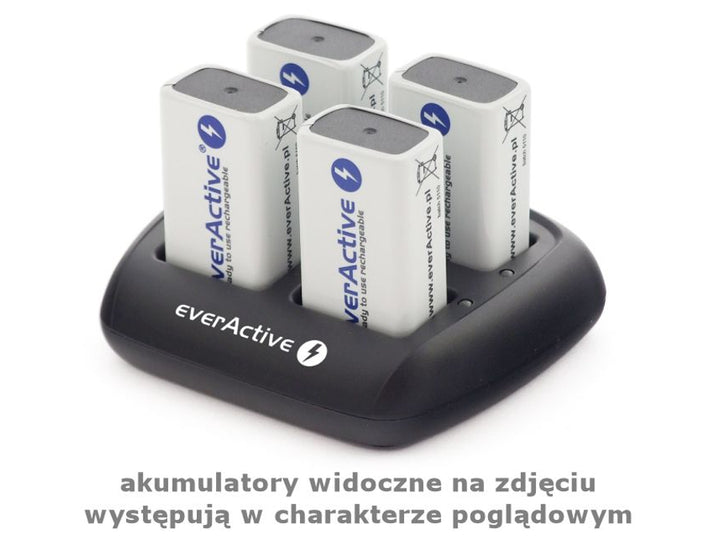 EverActive NC-109 töltő 9V 4x 100mA akkumulátorhoz max