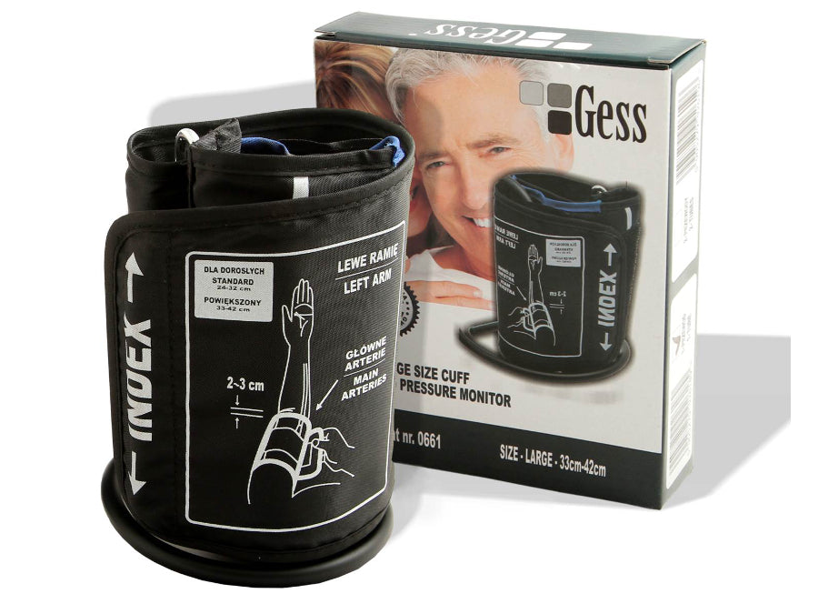Karkötő 33-42cm / 24-32cm a Sphygmomanometer Gess 0661 manométerhez két méretben