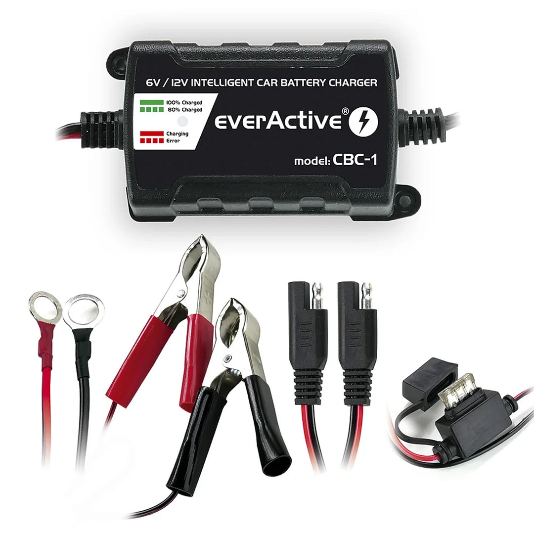 Töltő töltő 6V / 12V everActive CBC-1