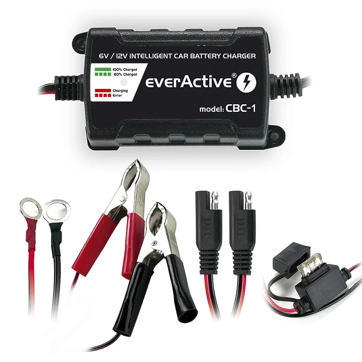Töltő töltő 6V / 12V everActive CBC-1