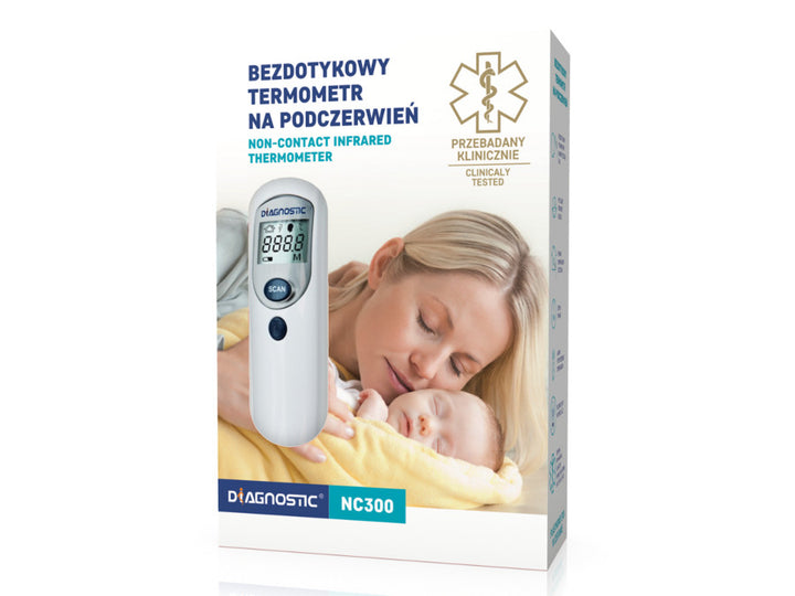 Diagnosztikai NC300 érintésmentes hőmérő lázriasztással