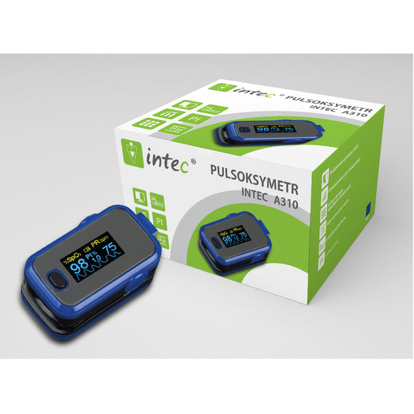 Intec A310 pulzoximéter - pulzus és szaturáció mérés