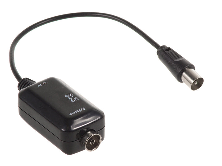 TV antenna DVB-T univerzális autós otthoni erősítő, tápegység. 5V vagy 12V Maclean MCTV-986