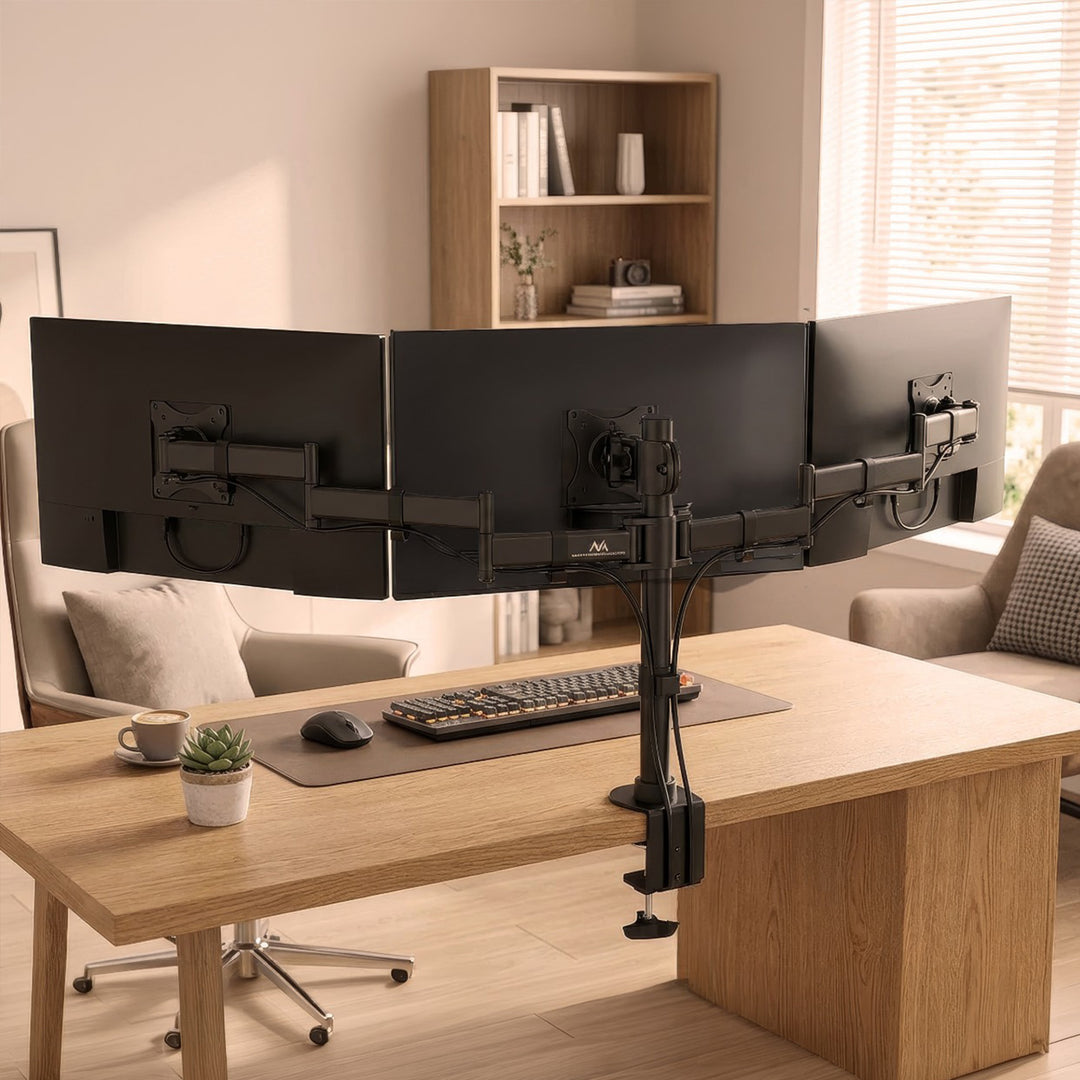 Asztali tartó 3 monitorhoz legfeljebb 3x LCD LED 27 "MONITOR