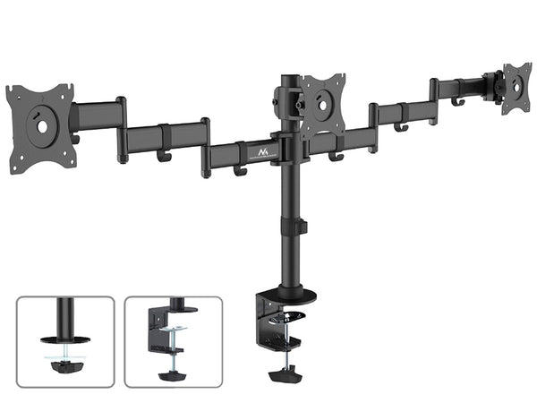 Asztali tartó 3 monitorhoz legfeljebb 3x LCD LED 27 "MONITOR