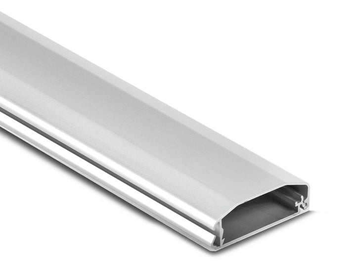 Maclean MC-693 S 60x20x750mm kábelvezető szalag Az alumínium könnyen nyitható és rend