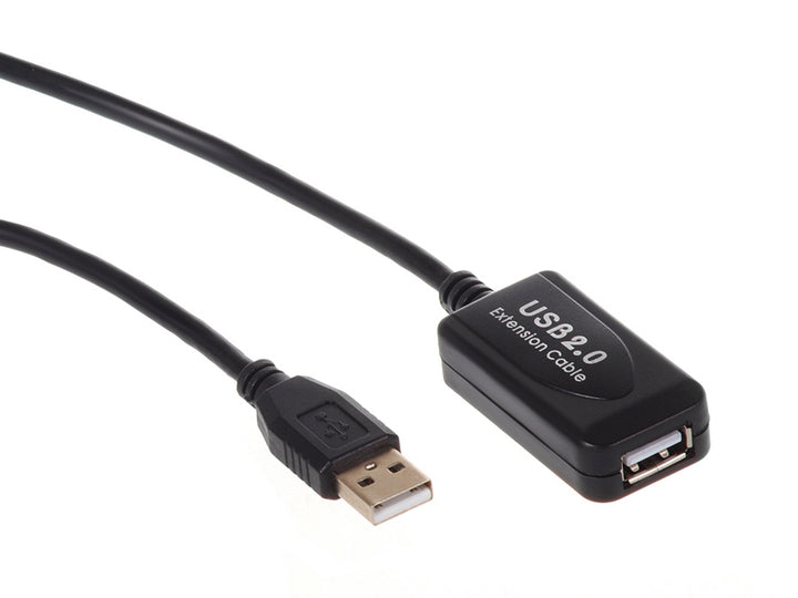 USB 2.0 bővítő kábel aktív 10 m Maclean MCTV-757