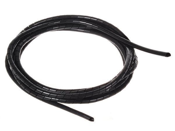 Fedél maszk Maclean MCTV-684 B (5 * 6 mm) 3 m kábel fekete spirál