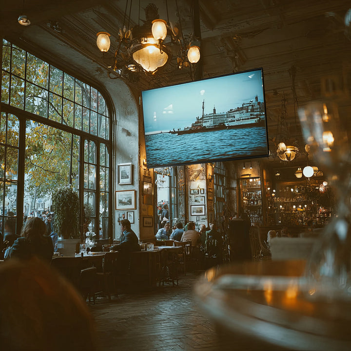 Univerzális mennyezetre szerelhető OLED QLED LCD monitor 23-100" max. 50 kg Max VESA 600x400