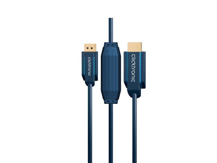DisplayPort HDMI Clicktronic 1 m-es Full HD 24H kábel