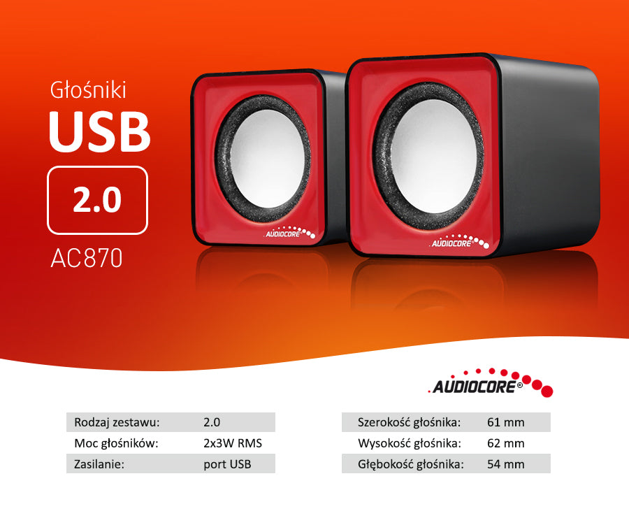 AUDIOCORE AC870 S