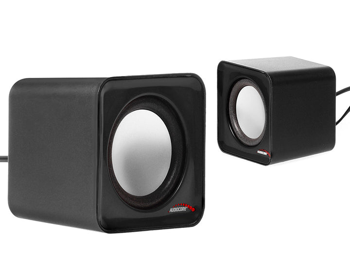 Számítógépes hangszórók 6W USB Ezüst és fekete Audiocore AC870 B