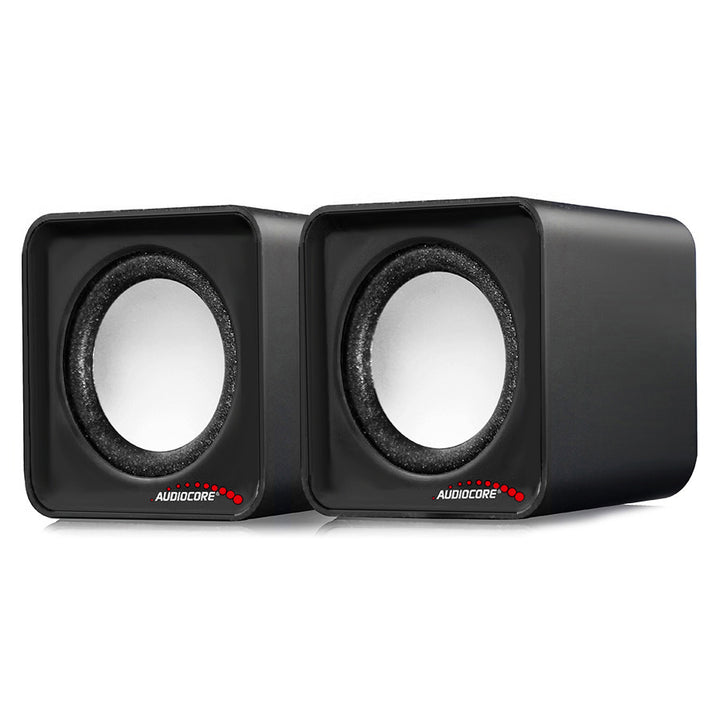 Számítógépes hangszórók 6W USB Ezüst és fekete Audiocore AC870 B
