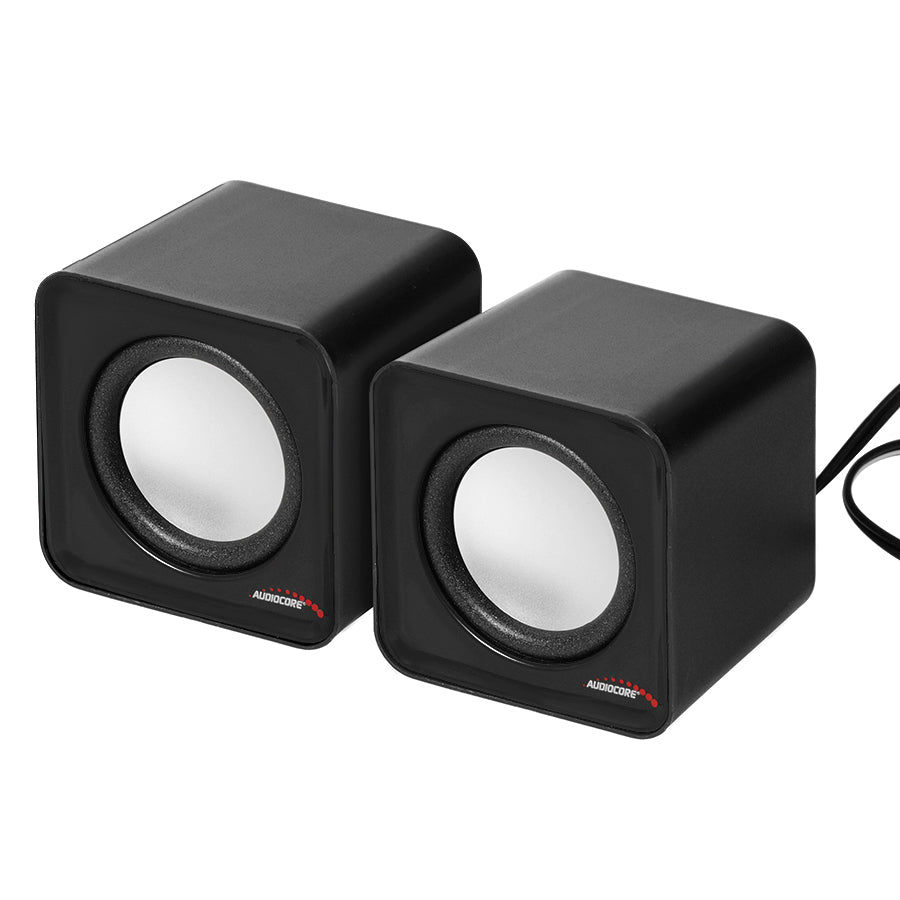 Számítógépes hangszórók 6W USB Ezüst és fekete Audiocore AC870 B