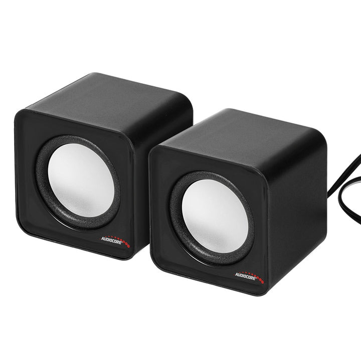 Számítógépes hangszórók 6W USB Ezüst és fekete Audiocore AC870 B