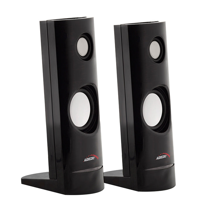 Számítógépes hangszórók 8W USB tápegység Fekete Audiocore AC860