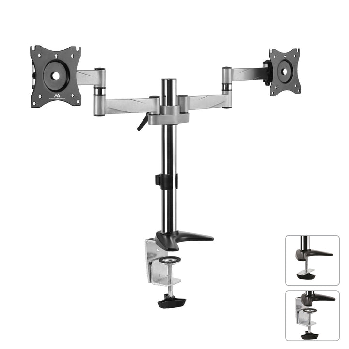 Tartóelem két monitorhoz 13 "-27" 8 kg Maclean MC-714
