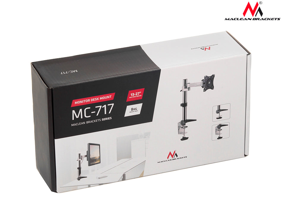 A MONITOR forgassa a VESA 13-27 &#39;&#39; - 8 kg-os LCD Maclean MC-717-et