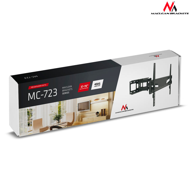 Maclean Universal MC-723 B fekete VESA 600x400 max