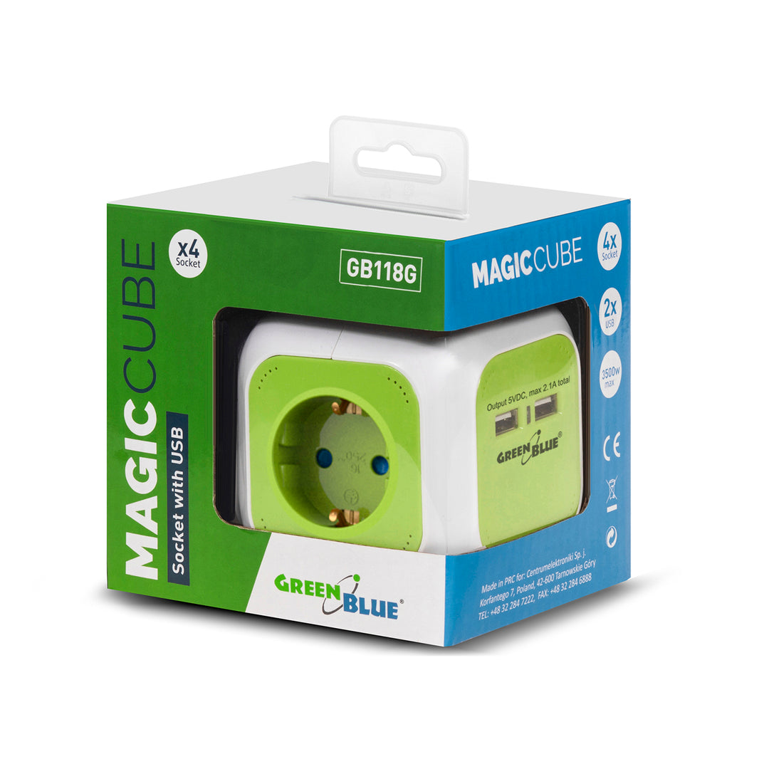 GreenBlue GB118G típusú dugaszolóaljzatok földelt e franciaval