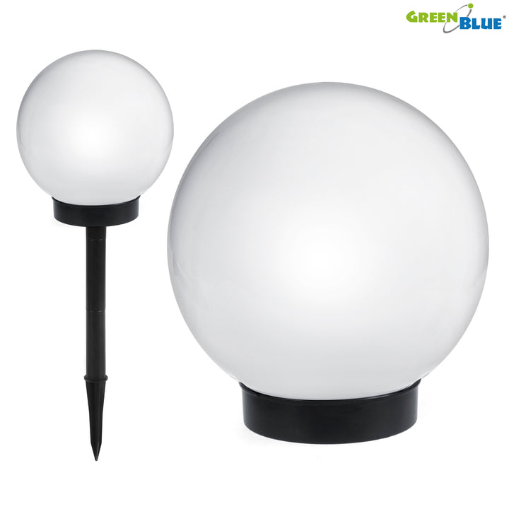 Garden LED Solar LED szabad lámpa GB165 25x25x58cm golyó, színes LED