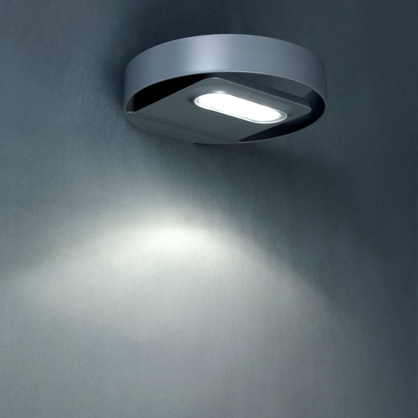 GreenBlue GB130 LED 3W-os kör alakú napelemes fali lámpa