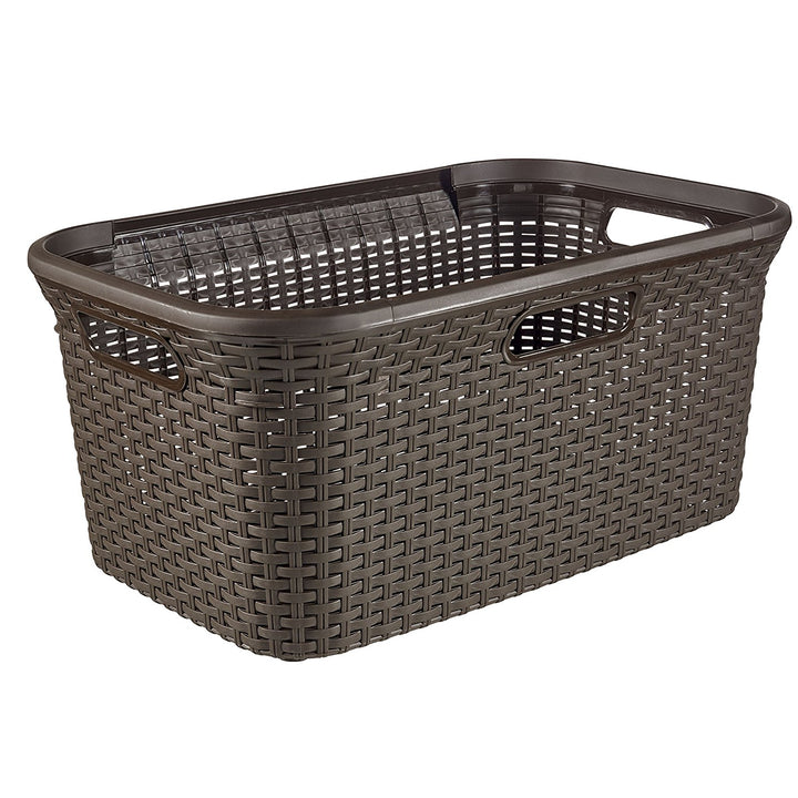 Curver Natural Style 45L kosár sötétbarna