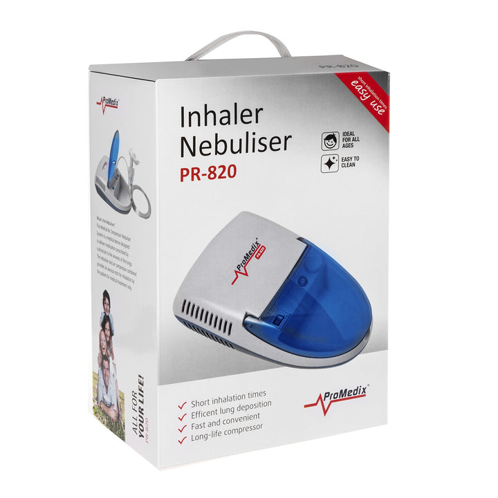 Promedix PR-820 inhalátor + maszkok és szűrőkészlet