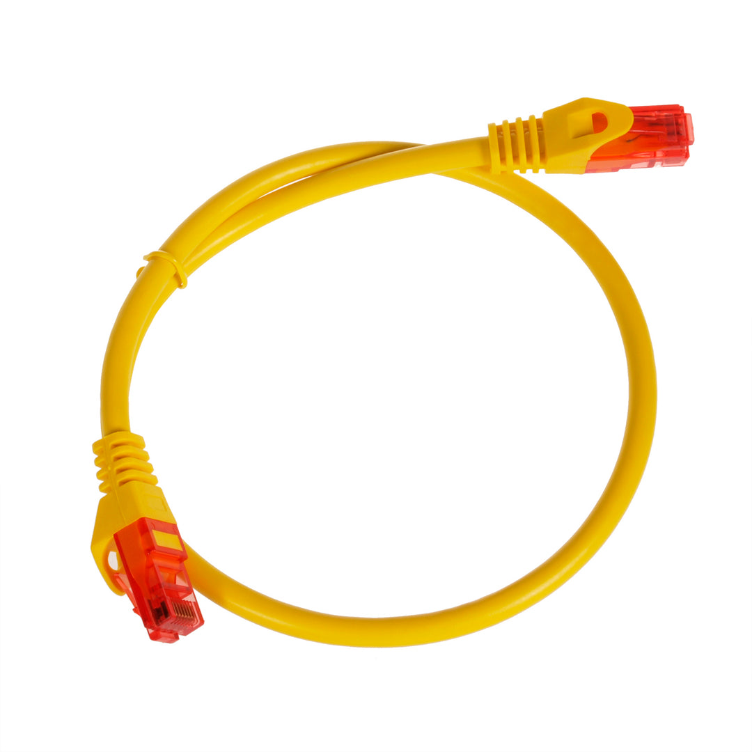 NET LAN CABLE NETWORK. ETHERNET RJ45 UTP CAT6 0,5M Maclean MCTV-300 Y