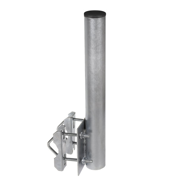 Tartó 40 cm-es Maclean MCTV-563 egyenes erkélyes antenna dupla bilincsrel