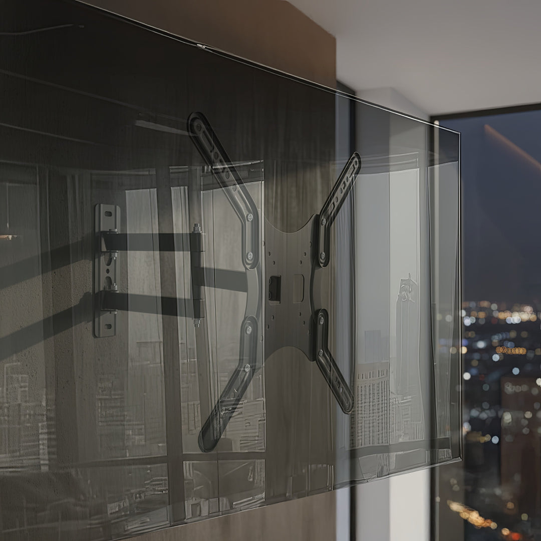 Maclean tartó TV-hez vagy monitorhoz, univerzális, max vesa 400x400, 13-60", 30kg, fekete, MC-759