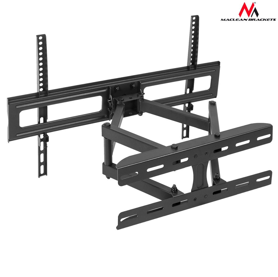 Maclean tartó TV-hez vagy monitorhoz, univerzális, max VESA 600x400, 37-80", 30kg, fekete, MC-762