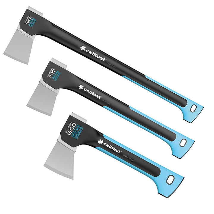 Cellfast univerzális fejsze, edzett acél, 260 mm hosszú, U600 ENERGO