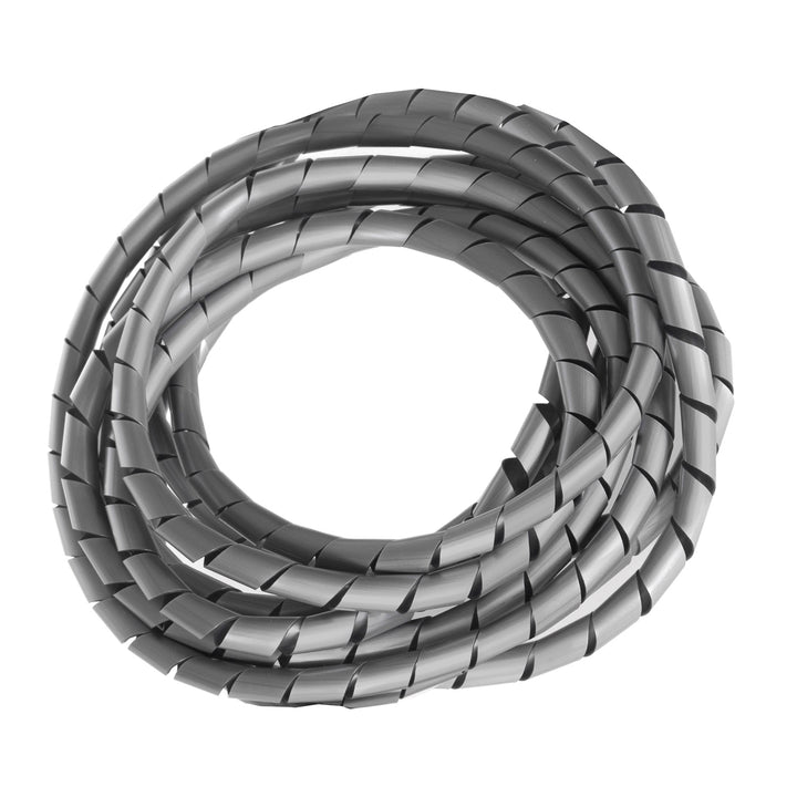 Szervező kábelekhez (8,7 x 10 mm) 3 m ezüst spirál Maclean MCTV-685S