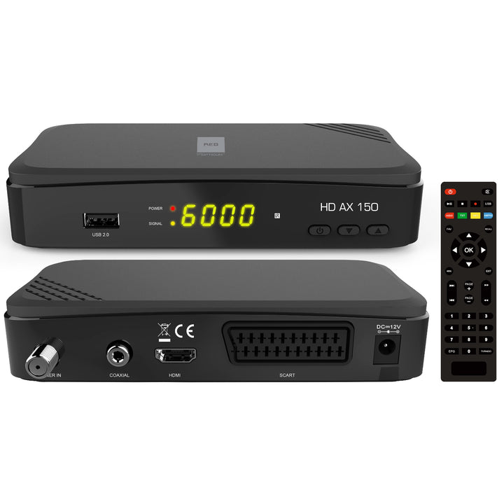 Tuner OPTICUM Full HD AX150 FTA USB PVR HDM 12V