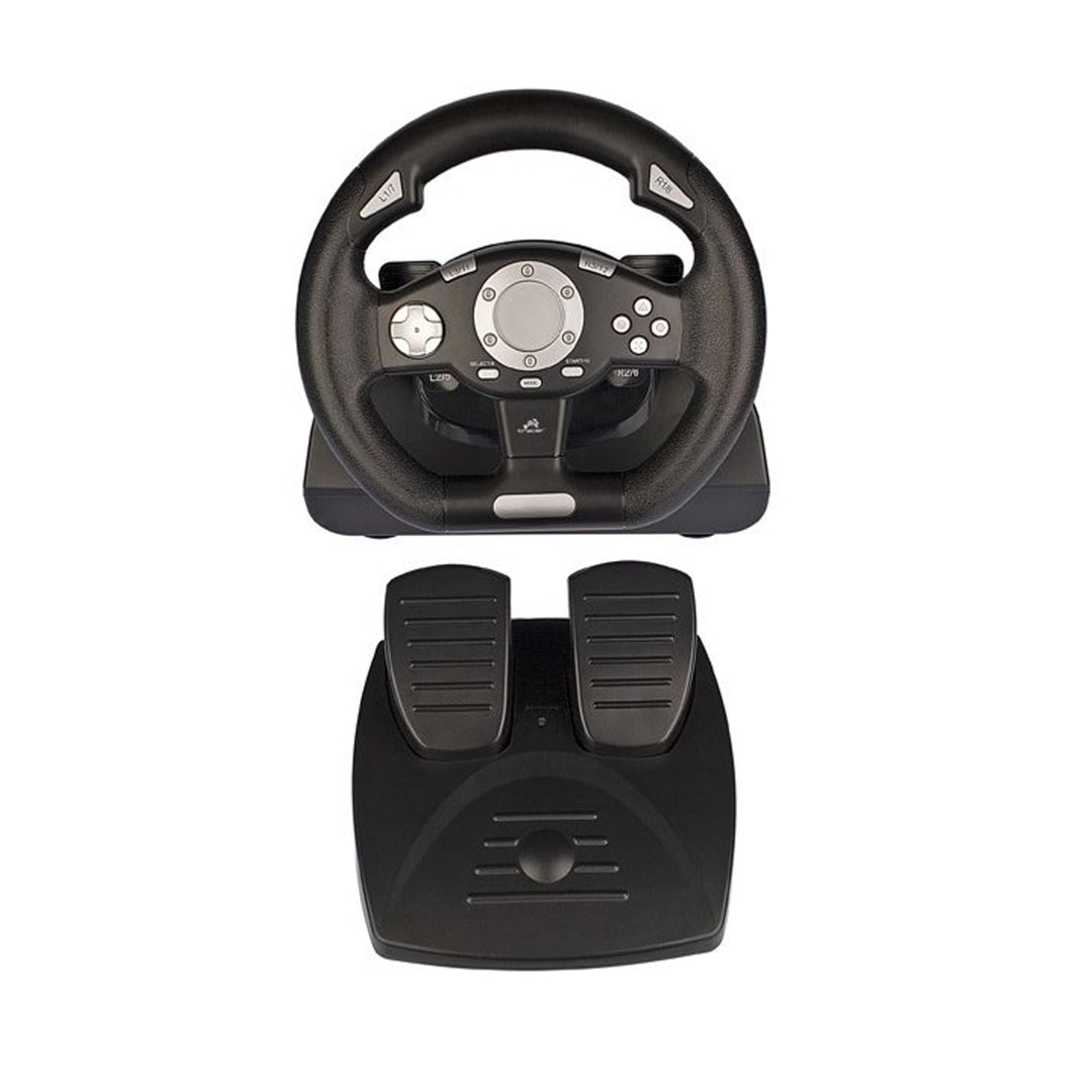 Racing wheel PC-hez USB SIERRA TRACER pedálok + játék