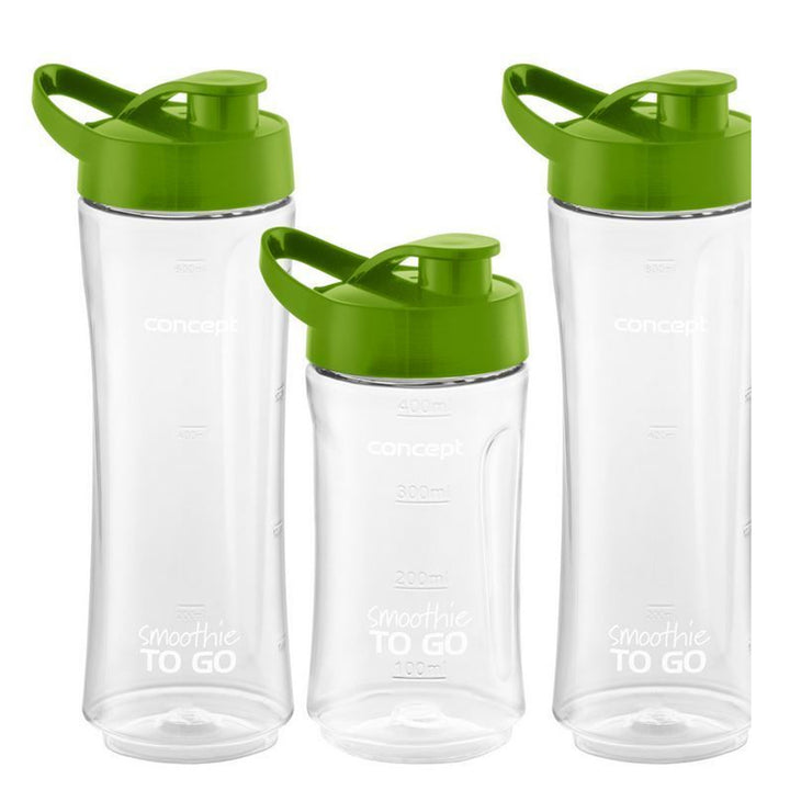 Smoothie készítő Concept, 3 keverő palack, 300 W, SM3365