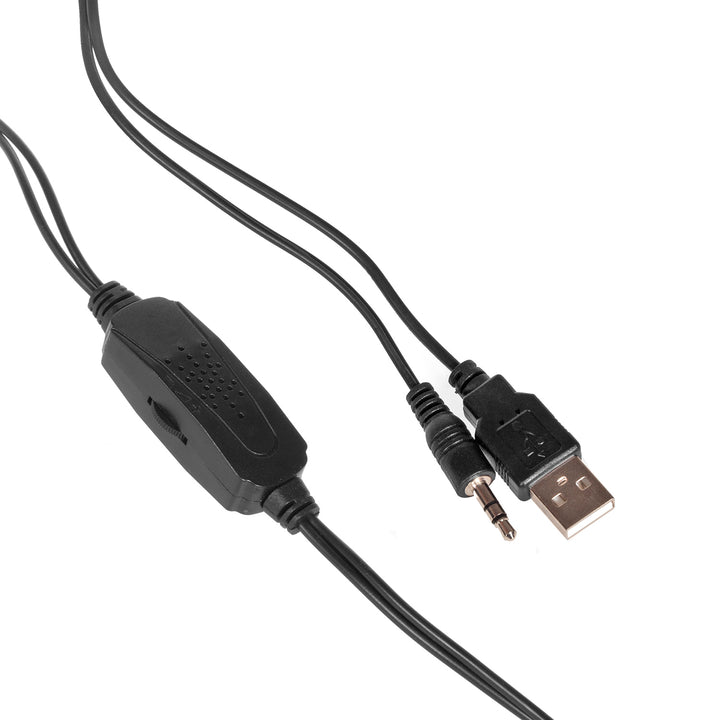 6W-os USB hangszórók kék és fekete Audiocore AC865 B