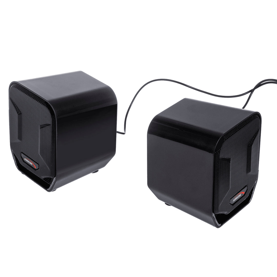 6W-os USB hangszórók kék és fekete Audiocore AC865 B