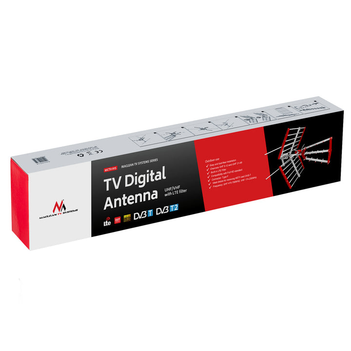 DVB-T külső antenna a földi televízió fogadásához
