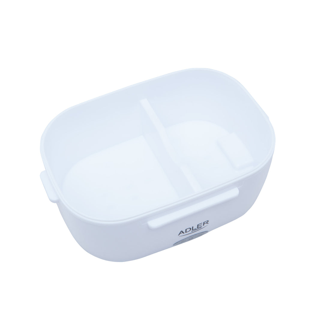 LUNCHBOX fűtött elektromos ADLER LUNCH BOX élelmiszer tálca szürke termosz konténer - az egyszerű és gyors élelmiszer-melegítéshez