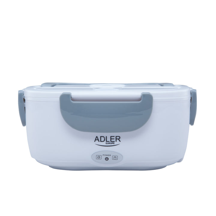LUNCHBOX fűtött elektromos ADLER LUNCH BOX élelmiszer tálca szürke termosz konténer - az egyszerű és gyors élelmiszer-melegítéshez