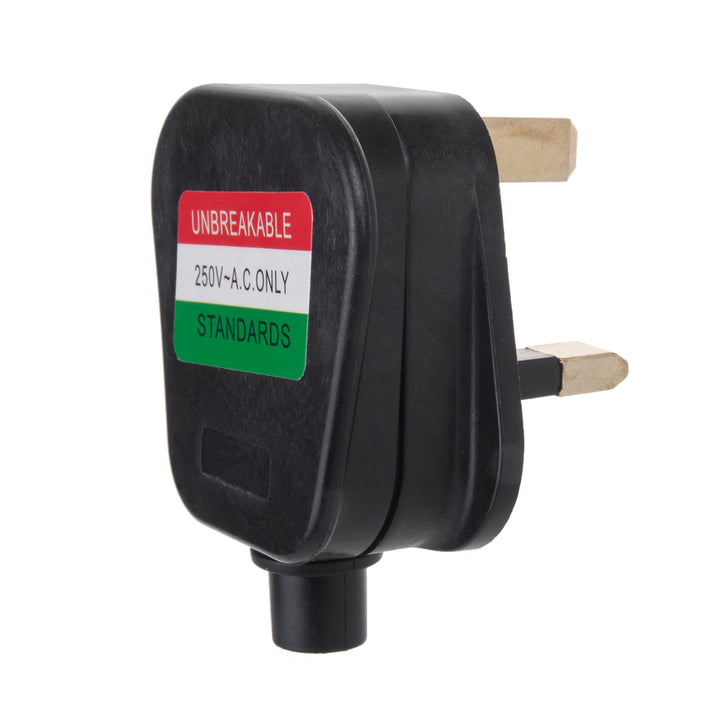 Adapter csatlakozó UK angol fekete szín Maclean MC193