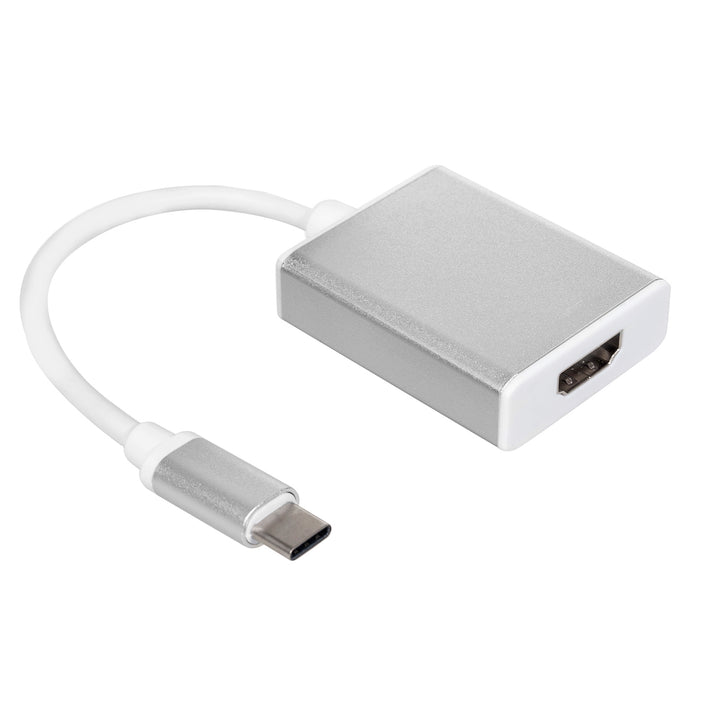 USB-C - HDMI 4K adapter 1080p 60Hz fém ház MCTV-841