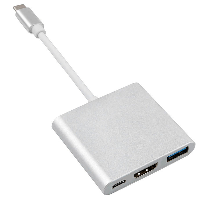 USB-C adapter - Maclean MCTV-840 HDMI / USB 3.0 / USB-C adapter