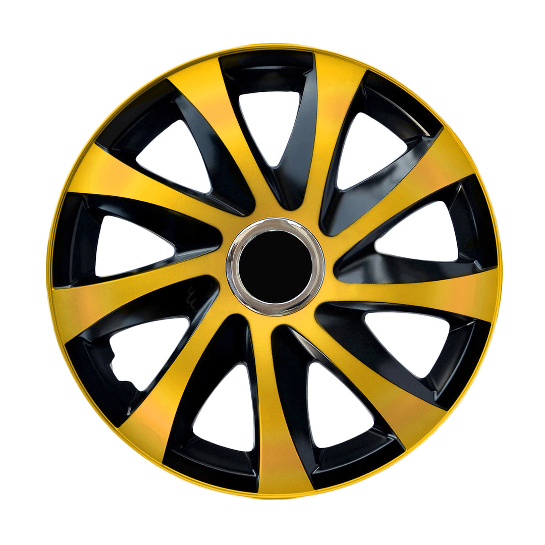 Univerzális keréktárcsák 15" NRM DRIFT Extra arany/fekete 4 db