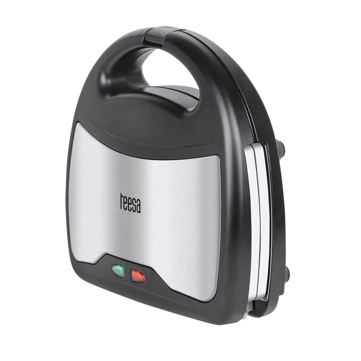 Szendvics Maker 3 in 1, Waffle Maker, Grill Ezüst / Fekete Teesa TSA3221