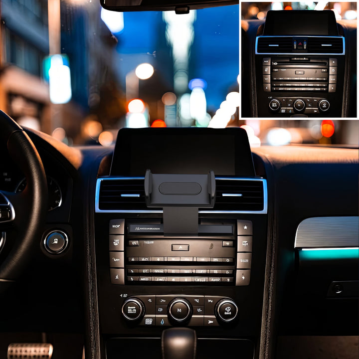 Univerzális tartó a mobiltelefonokhoz, és könnyen telepíthető a CD-nyílásba szinte minden autóban